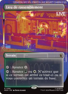 Lieu de rassemblement - Marvel Super Heroes