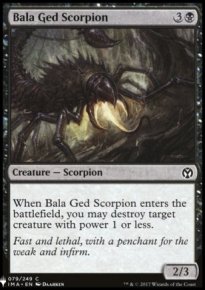 Scorpion de Bala Ged - 