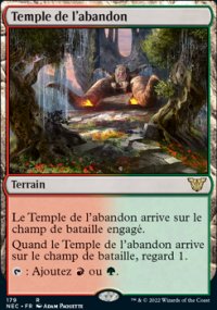 Temple de l'abandon - 