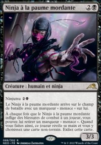 Ninja  la paume mordante - 