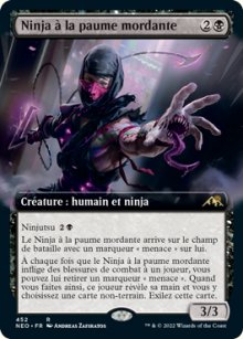 Ninja  la paume mordante - 