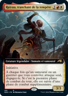 Raiyuu, tranchant de la tempte - 