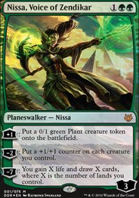 Nissa, voix de Zendikar - Nissa vs. Ob Nixilis