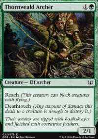 Thornweald Archer - Nissa vs. Ob Nixilis