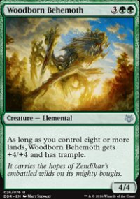 Woodborn Behemoth - Nissa vs. Ob Nixilis