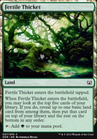 Fertile Thicket - Nissa vs. Ob Nixilis