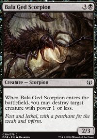 Scorpion de Bala Ged - Nissa vs. Ob Nixilis