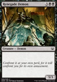 Renegade Demon - Nissa vs. Ob Nixilis