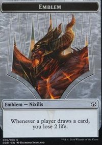 Emblem Ob Nixilis Reignited - Nissa vs. Ob Nixilis