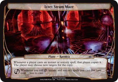 Labyrinthe de vapeur d'Izzet - Planechase Anthology