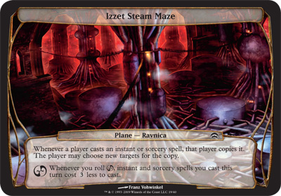 Labyrinthe de vapeur d'Izzet - Planechase