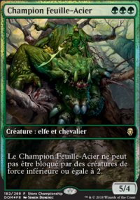 Champion Feuille-Acier - Misc. Promos