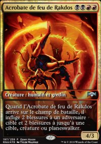 Acrobate de feu de Rakdos - Misc. Promos