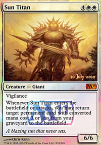 Titan solaire - Prerelease Promos