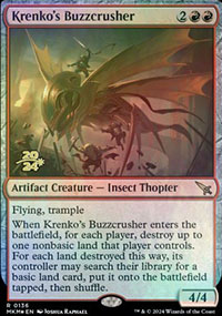 crabouilleur bourdonnant de Krenko - Prerelease Promos