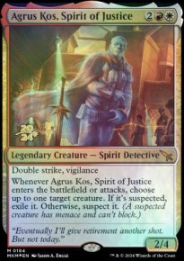 Agrus Kos, esprit de la justice - Prerelease Promos