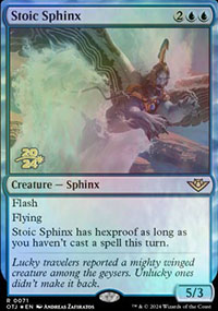 Sphinx stoque - Prerelease Promos