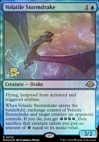 Drakn d'orage volatil - Prerelease Promos