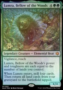 Lumra, mugissement des bois - Prerelease Promos