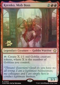 Krenko le cad - Prerelease Promos