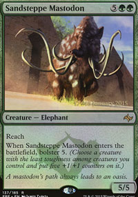 Mastodonte de la steppe de sable - 