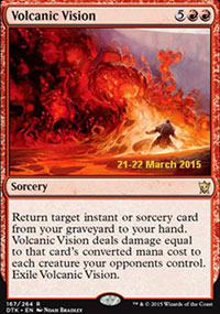 Vision volcanique - Prerelease Promos