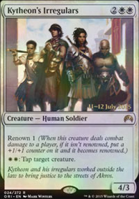 Irrguliers de Kytheon - Prerelease Promos