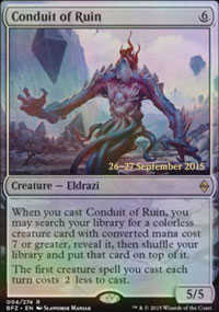 Conduit de ruine - Prerelease Promos