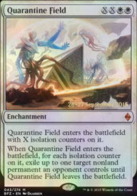 Champ de quarantaine - Prerelease Promos