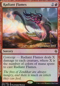 Flammes radieuses - Prerelease Promos