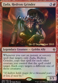 Zada, broyeuse d'hdron - Prerelease Promos