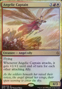 Capitaine anglique - Prerelease Promos