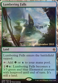 Chutes mugissantes - Prerelease Promos