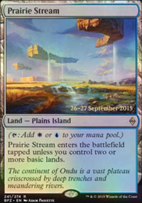 Prairie ruisselante - Prerelease Promos