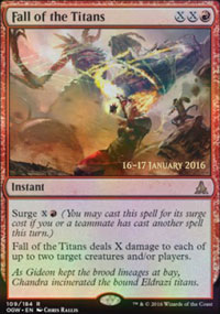 Chute des titans - Prerelease Promos