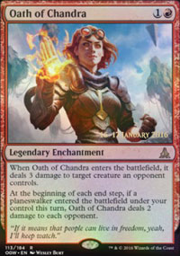 Serment de Chandra - 