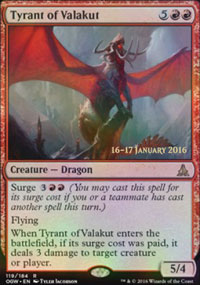 Tyran de Valakut - Prerelease Promos