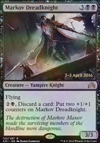 Chevalier de l'effroi Markov - Prerelease Promos