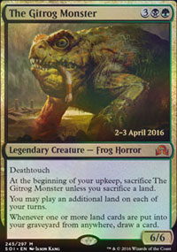 Le monstre de Gitrog - Prerelease Promos