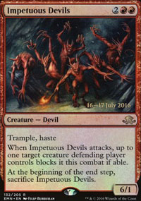 Diables imptueux - Prerelease Promos