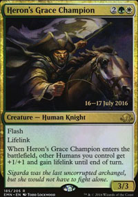 Champion de la Grce du hron - Prerelease Promos