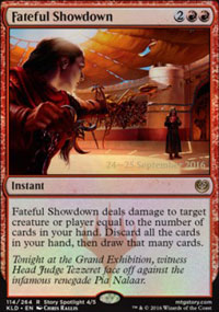 Confrontation fatidique - Prerelease Promos