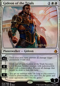 Gideon des preuves - Prerelease Promos