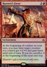 Faveur d'Hazoret - Prerelease Promos