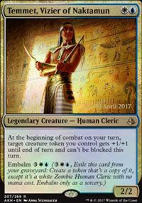 Temmet, vizir de Naktamon - Prerelease Promos