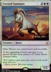 Cheval solaire  crte - Prerelease Promos