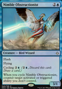 Obstructionniste agile - Prerelease Promos