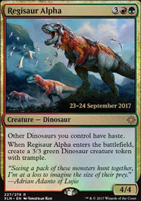 Rgisaure alpha - Prerelease Promos