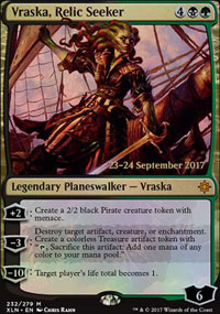 Vraska, chercheuse de reliques - Prerelease Promos