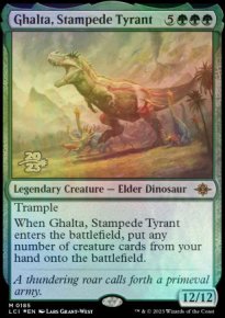 Ghalta, tyrante de la rue - Prerelease Promos